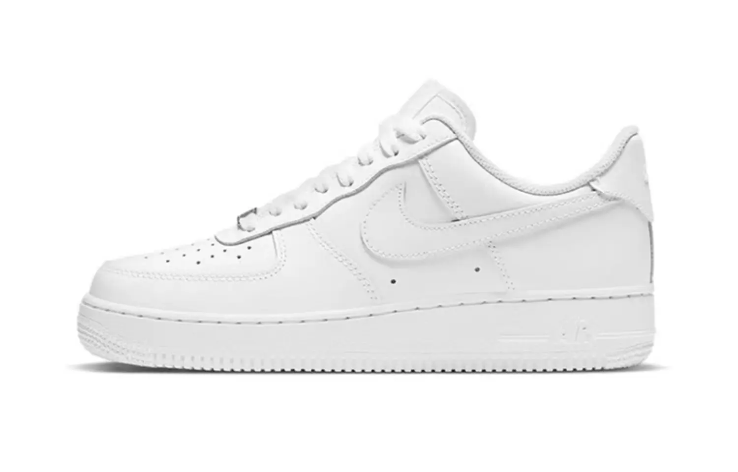 Кроссовки Nike Air Force 1 Skateboarding Shoes Women's Low-top White/Black/Red, красный — фото 3