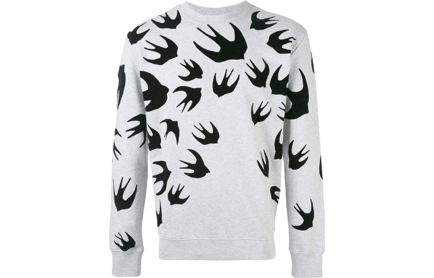 Толстовка SS23 унисекс Gray Alexander McQueen, Light Gray