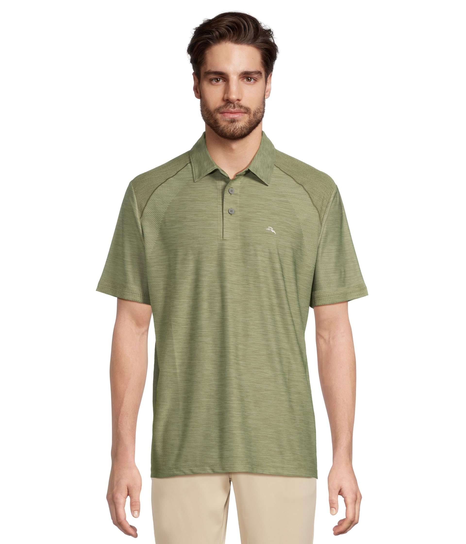 

Поло Tommy Bahama Palm Coast Pro Polo - Repeat, цвет Tea Leaf