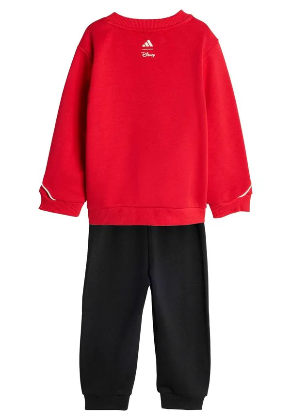 Детский спортивный костюм унисекс с микки маусом от disney Adidas Performance, Pure Ruby/Off White — фото 2