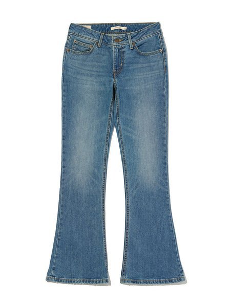 Низкие узкие джинсы-ботинки, средний размер, цвет индиго Levi's, Medium Indigo - Worn In — фото 4