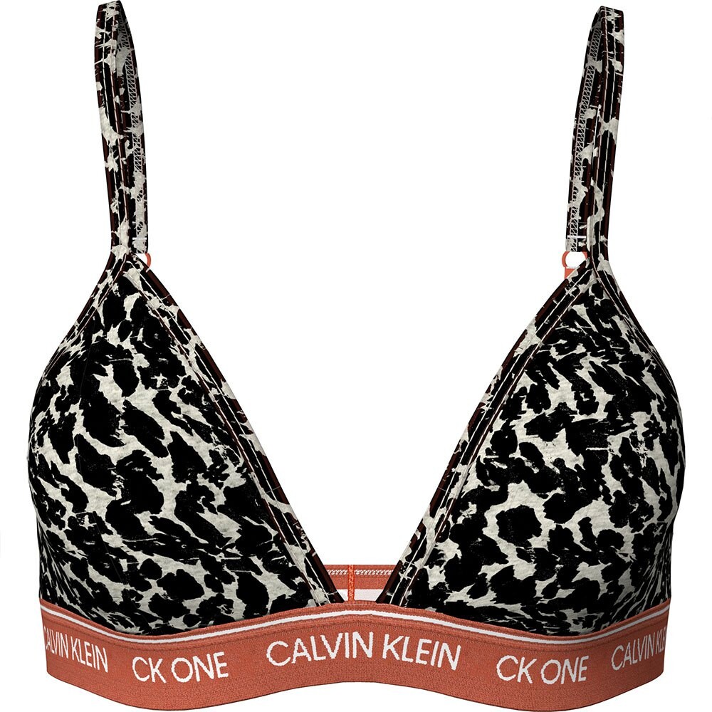 

Бюстгальтер Calvin Klein Triangle One Unlined, оранжевый