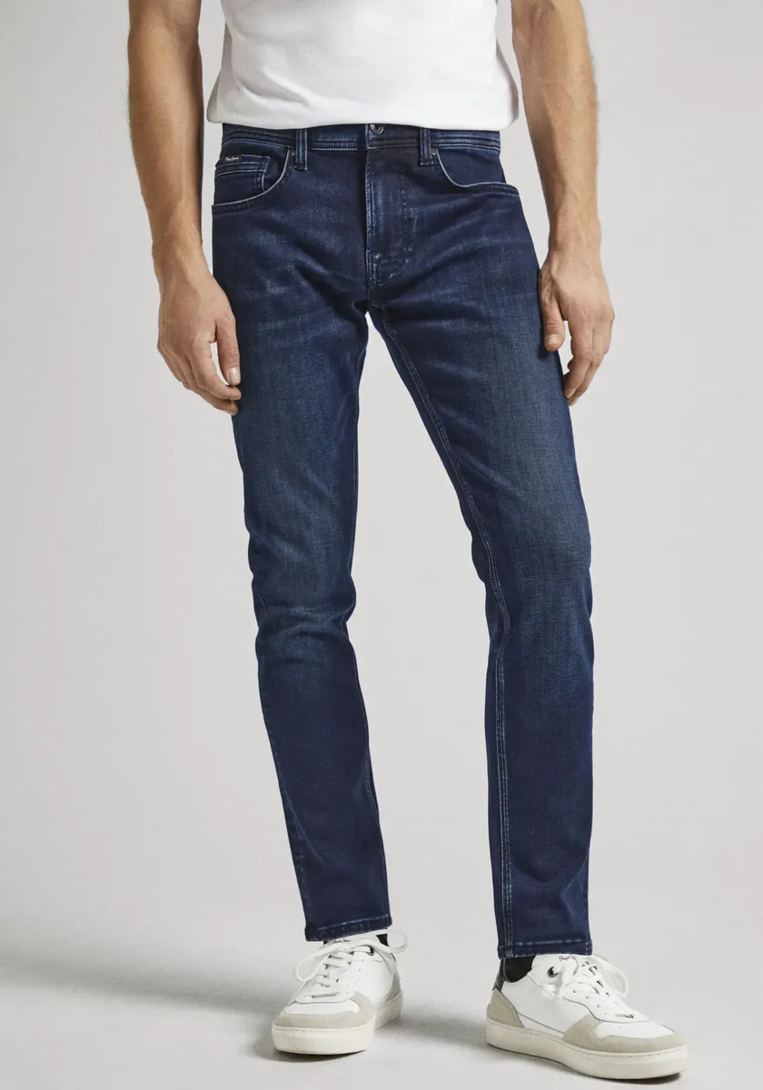 

Джинсы узкого кроя Pepe Jeans "SLIM GYMDIGO JEANS, очень эластичные", синий