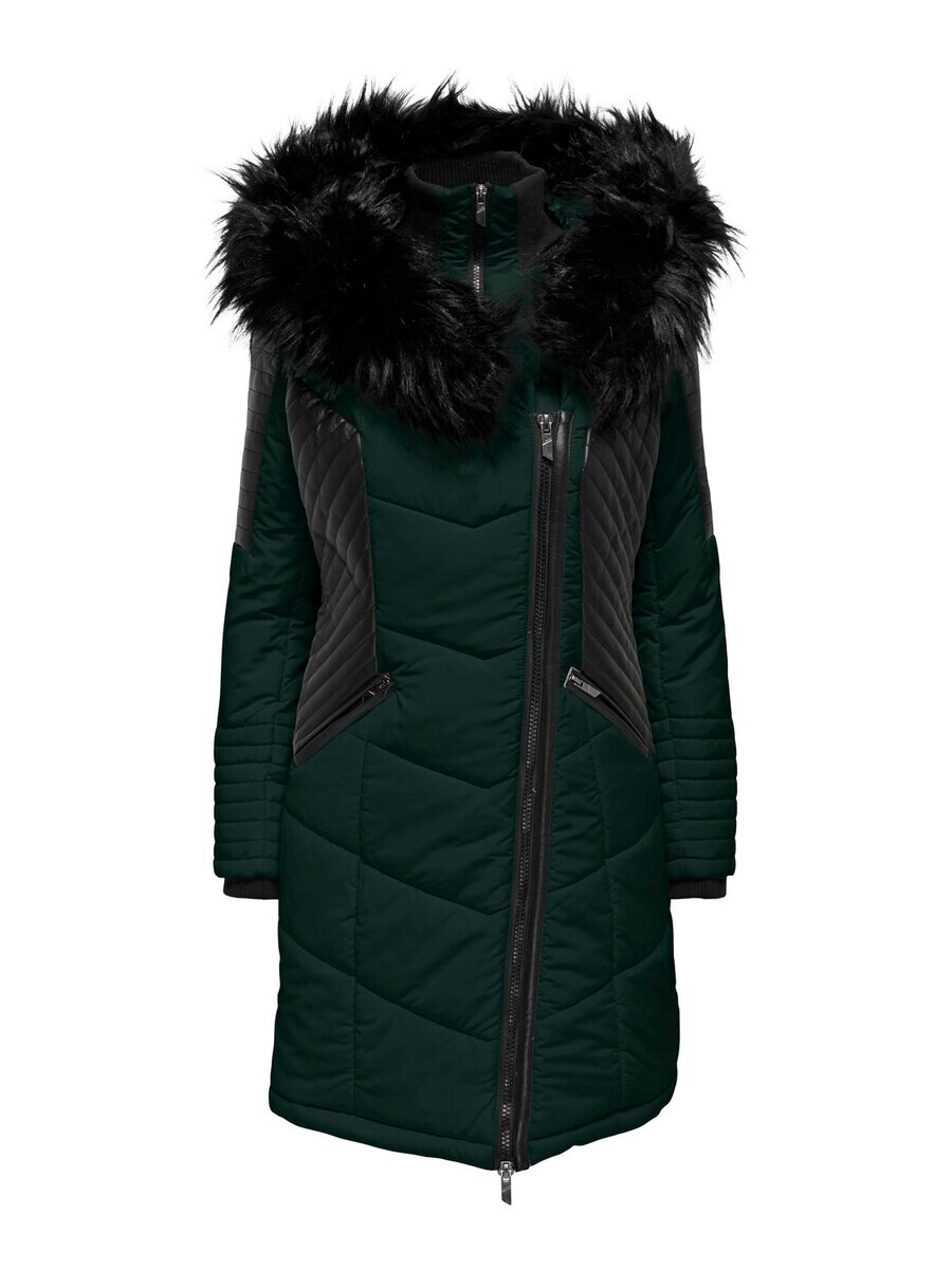 

Зимнее пальто ONLY Winter Coat ONLNEW LINETTE, темно-зеленый