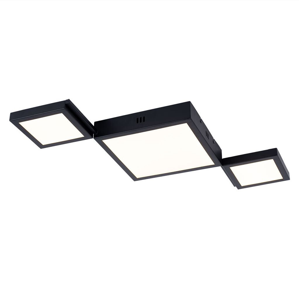 

Потолочный светодиодный светильник, черный, опал, L 71 см Globo Lighting