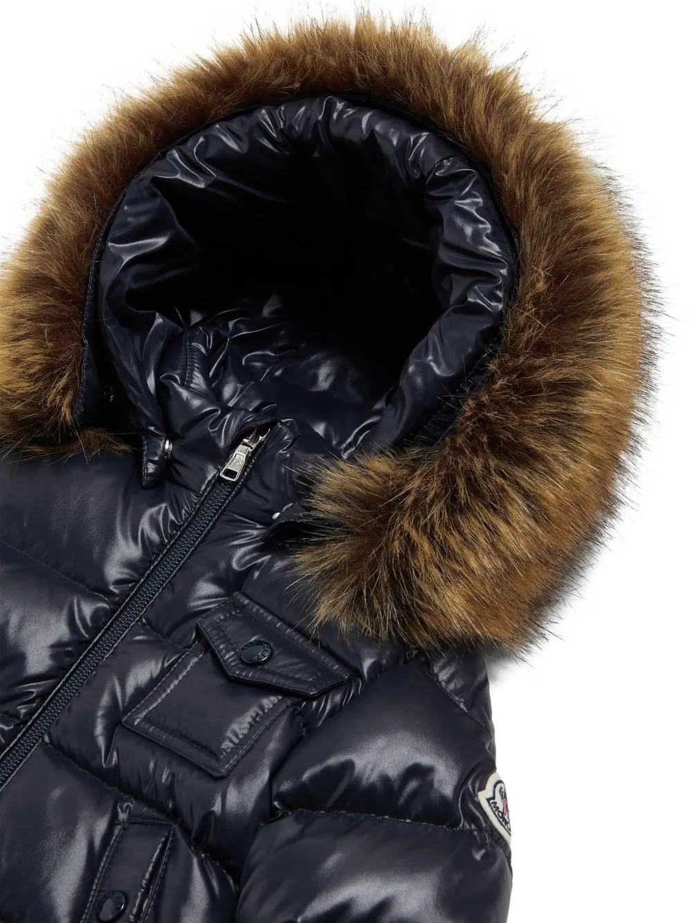 Стеганая куртка K2 Moncler Enfant, черный — фото 4