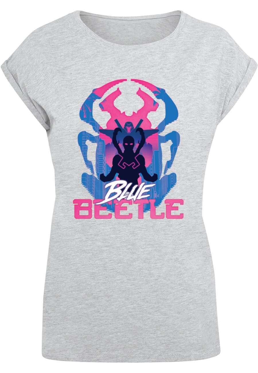 

Рубашка ABSOLUTE CULT Blue Beetle - Posing, пятнистый серый