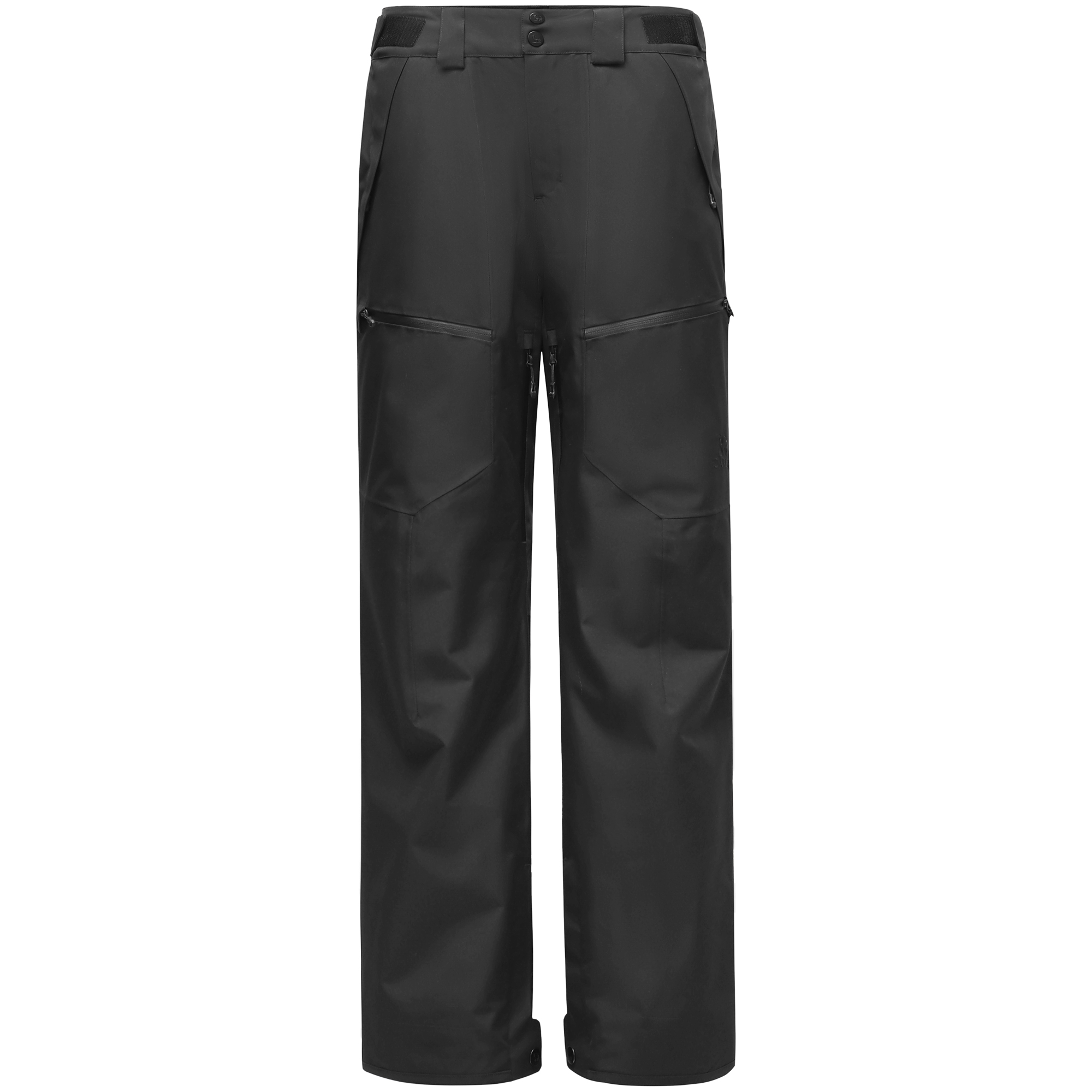 

Хлопковые брюки женские утепленные прямого кроя CAMEL, phantom черный