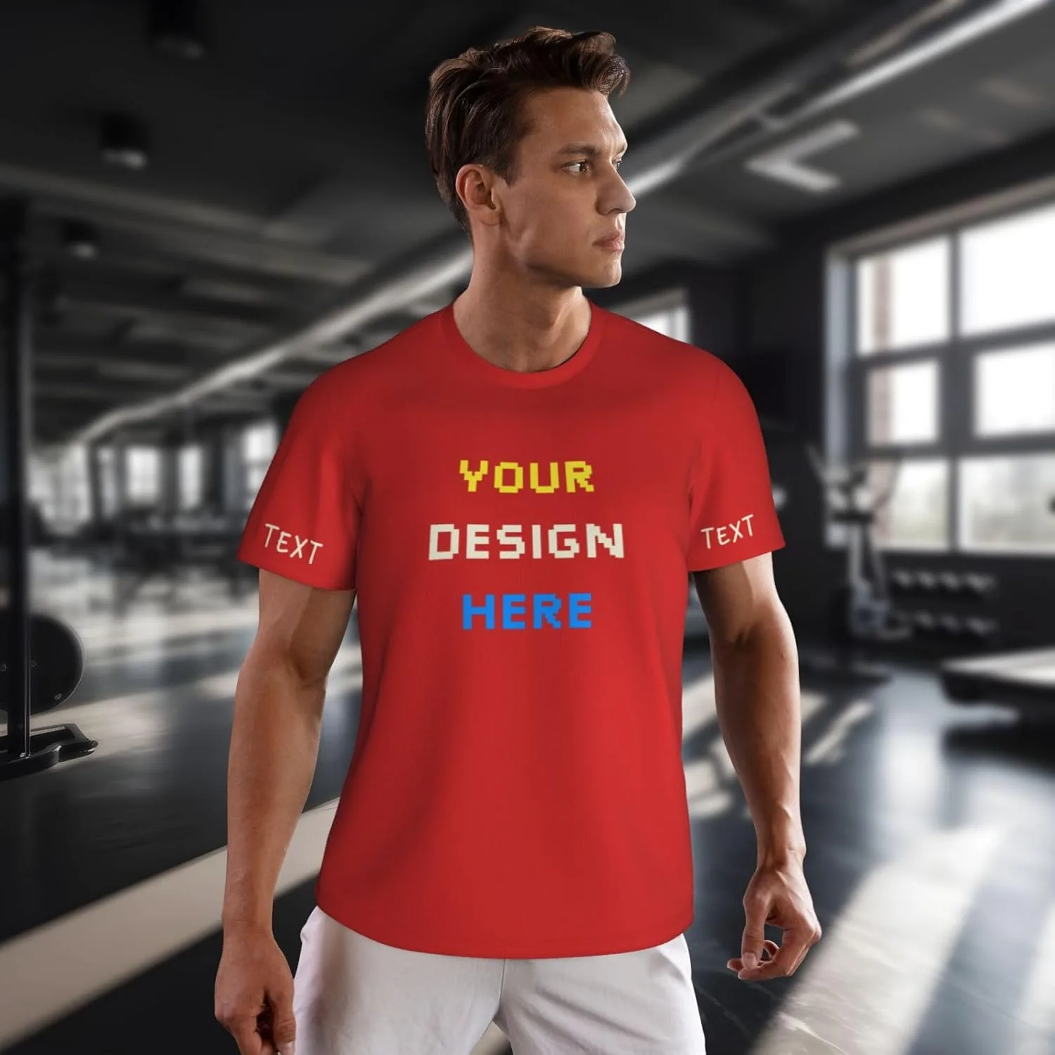 Футболка Custom с логотипом спереди и сзади — фото 3