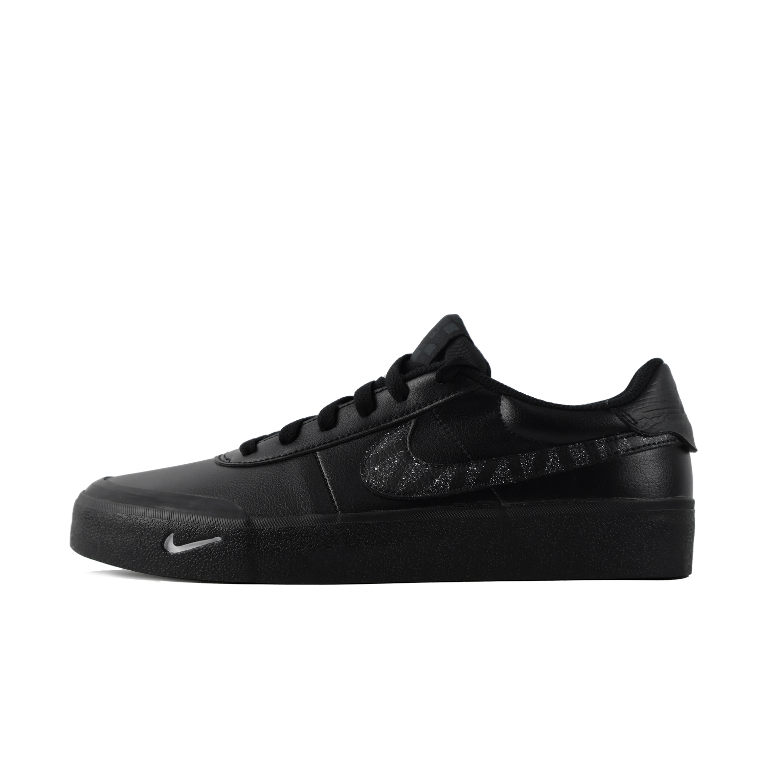 

Nike Court Shot Classic Vintage, Street Style Low top Skateboard Shoes мужские черно-белые