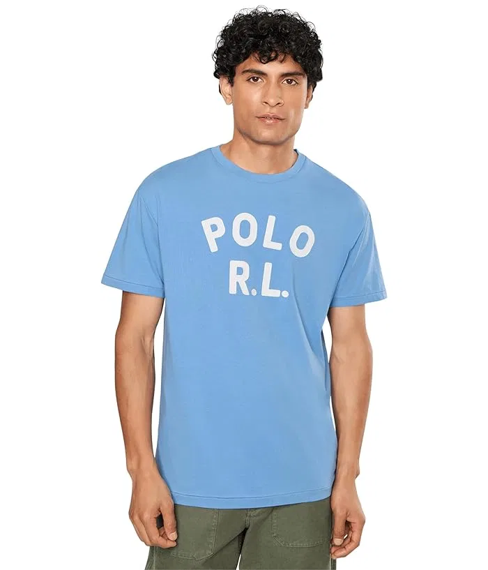 Футболка с логотипом Classic Fit Polo Ralph Lauren, Bristol Blue