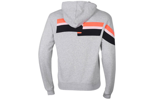 Толстовка adidas originals RIPPLE HOODY Retro Sports Pullover light grey, серый — фото 2