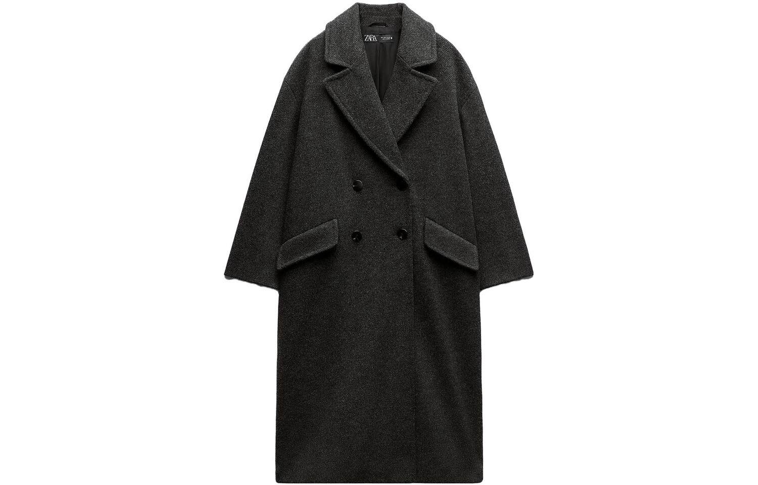 

Пальто женское серое Zara