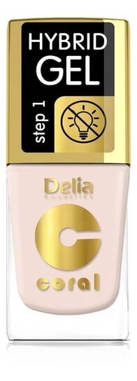 

Гибридный гель Коралл, Лак для ногтей 82 11мл Delia Cosmetics