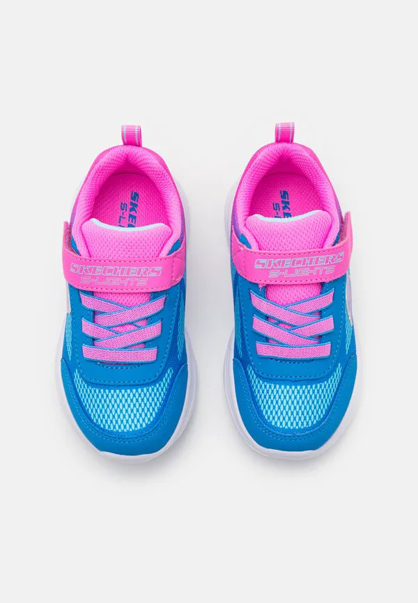 Кроссовки sola glow Skechers, Hot Pink/Blue — фото 4