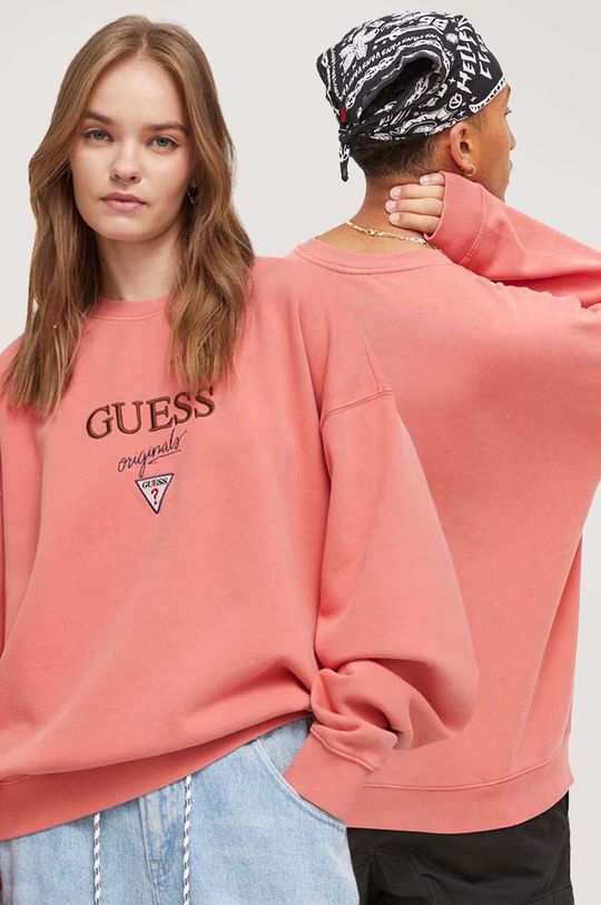 

Толстовка Guess Originals, оранжевый