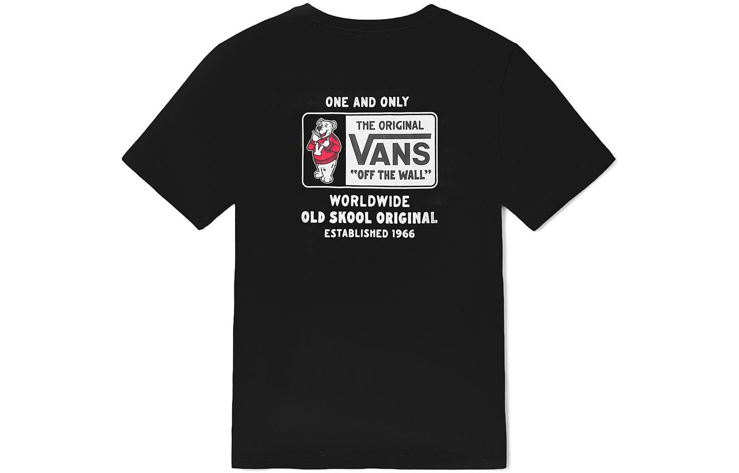 

Футболка OFF THE PAW унисекс черная Vans, черный