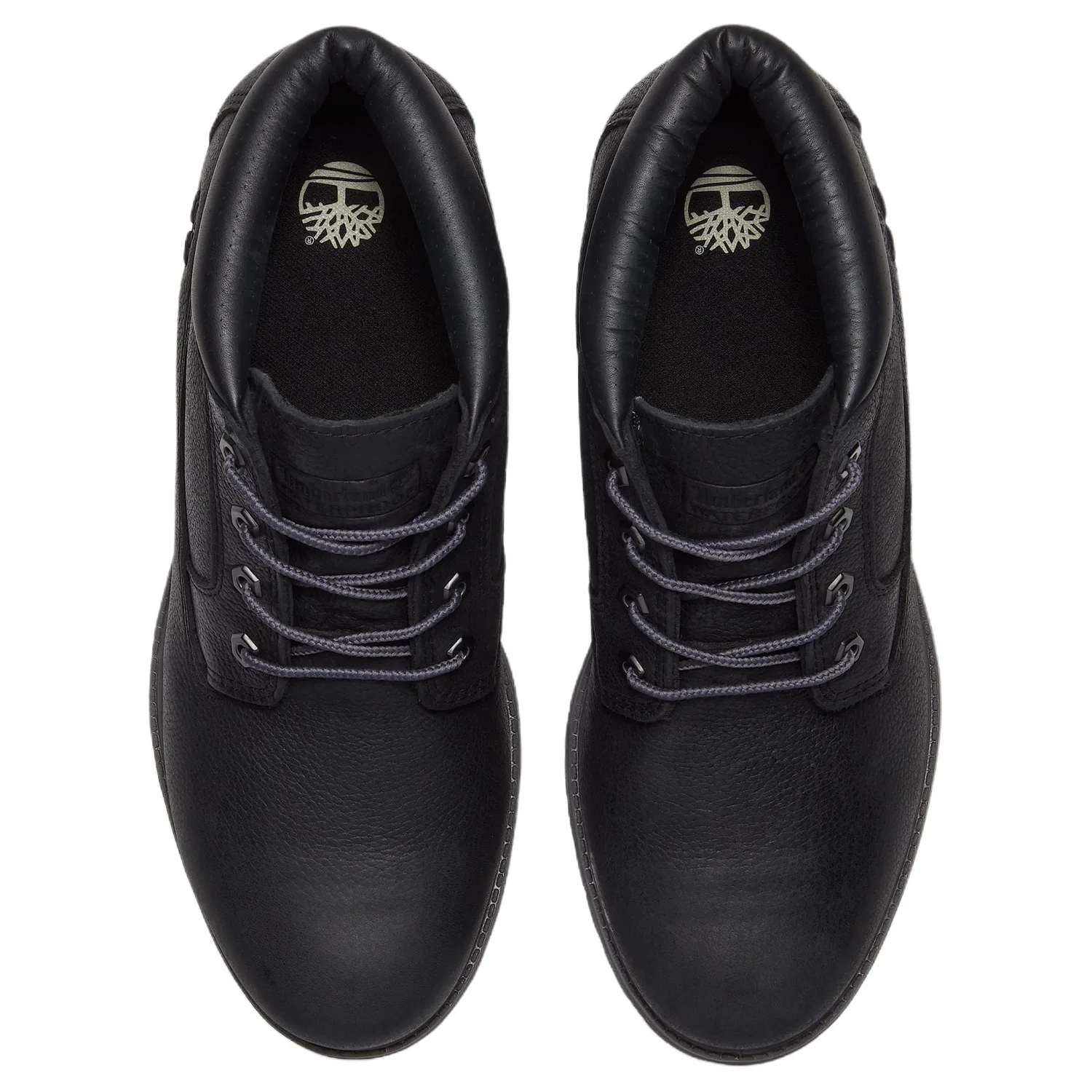 Timberland Кожаные армейские ботинки мужские черные — фото 4