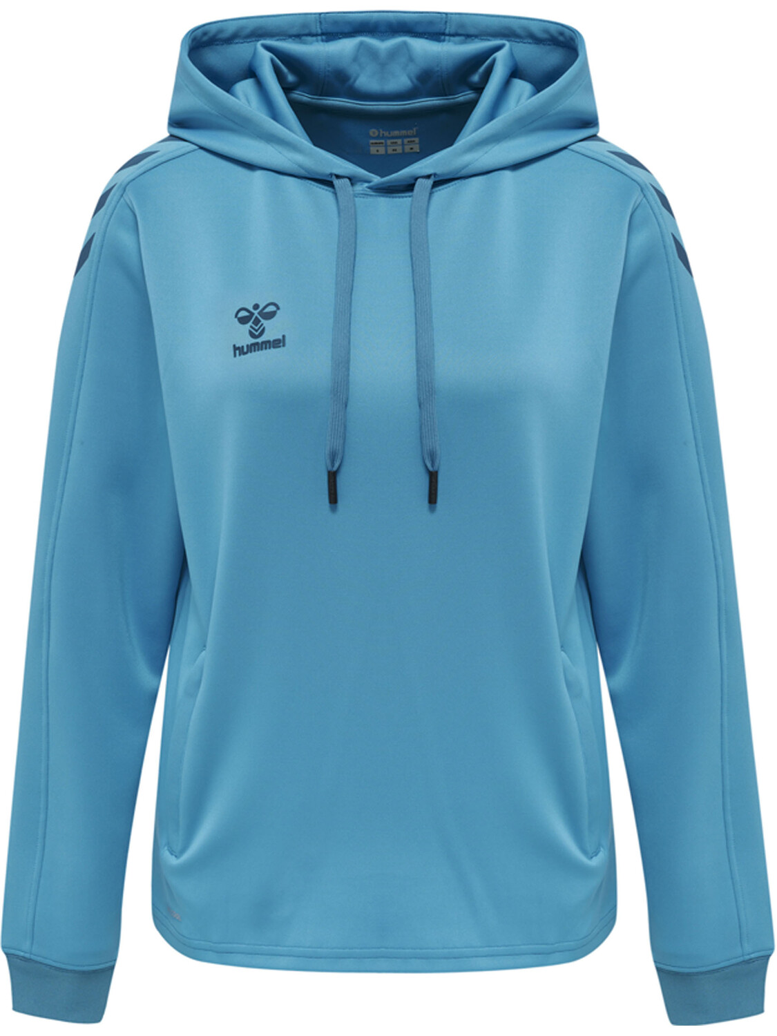 

Толстовка Hummel Hoodie Hmlcore Xk Poly Sweat Hoodie Woman, цвет BLUE DANUBE