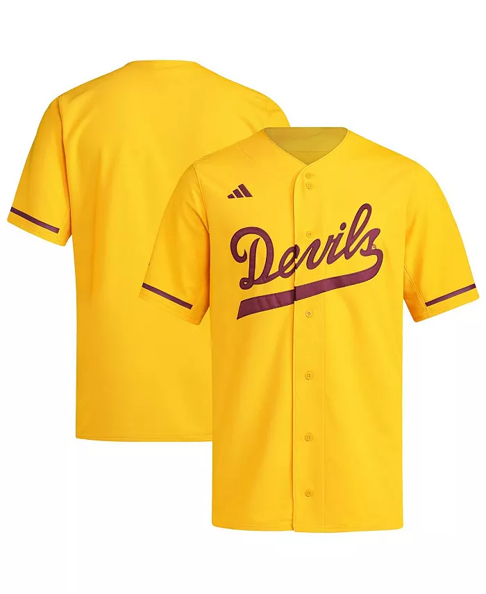 

Мужская бейсбольная реплика джерси Arizona State Sun Devils золотого цвета adidas