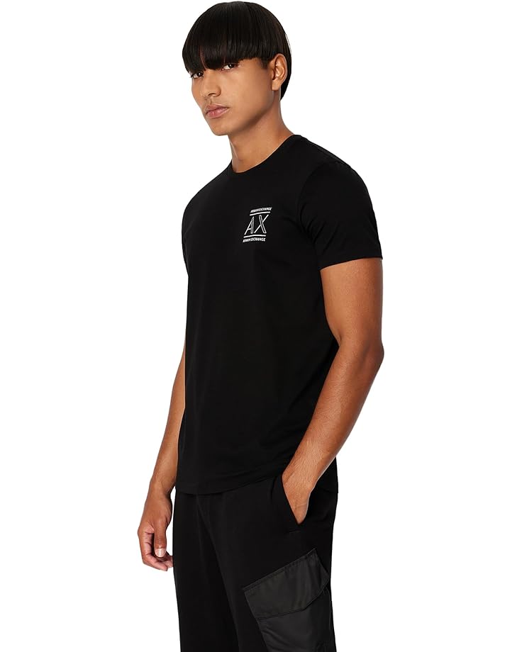 

Футболка Armani Exchange Slim Fit AX Logo, черный