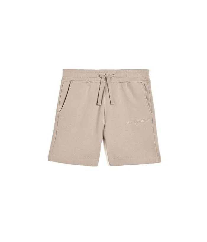 Шорты флисовые Sunfaded Fleece Shorts abercrombie kids, Simply Taupe