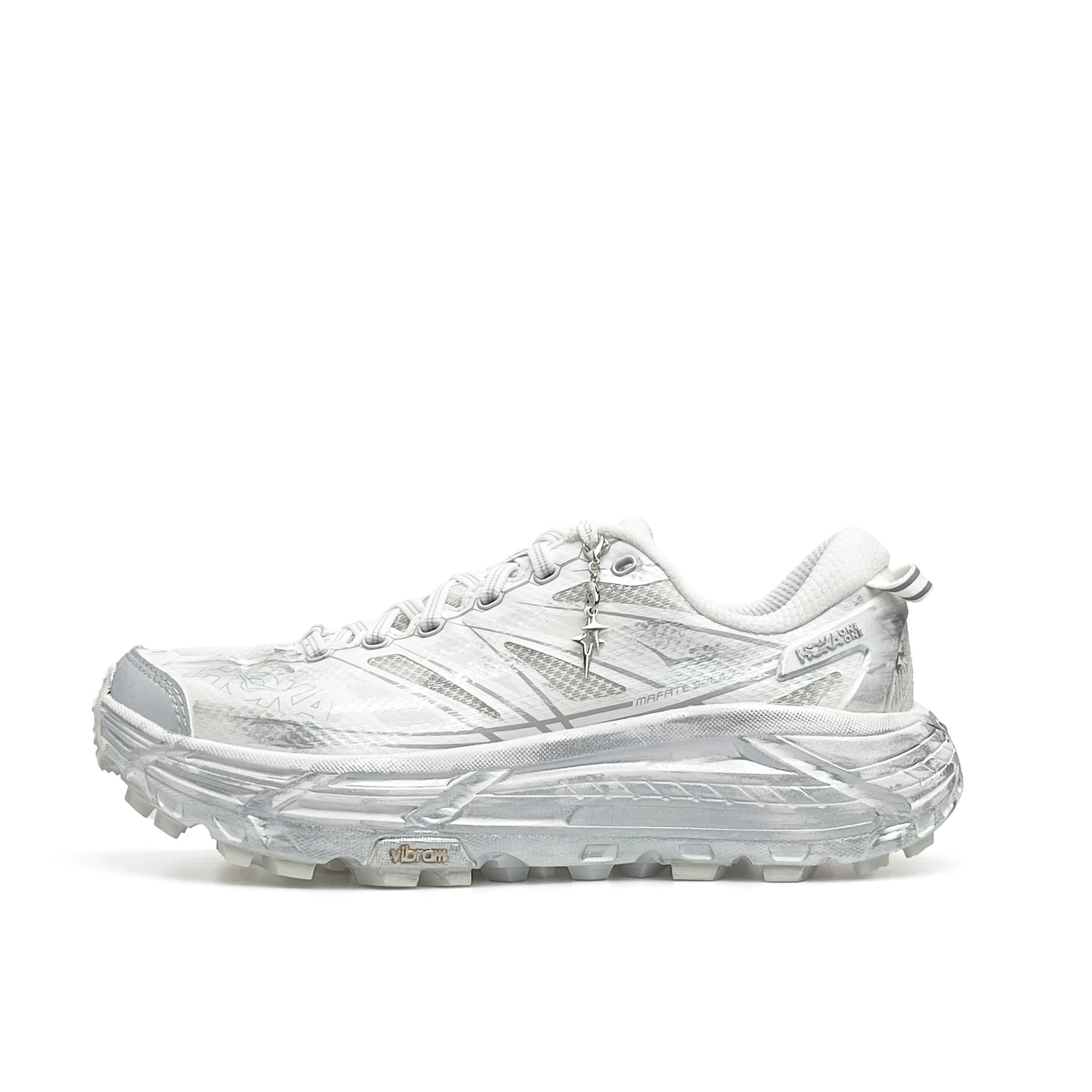 

Mafate Speed 2 износостойкие и легкие низкие кроссовки для бега unisex HOKA ONE ONE, белый