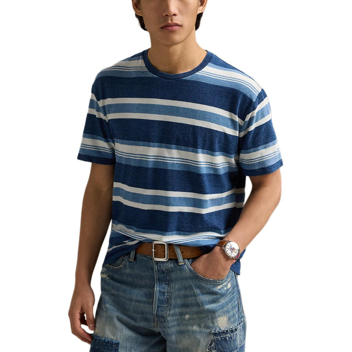 Футболка в полоску Polo Ralph Lauren, gradient — фото 3