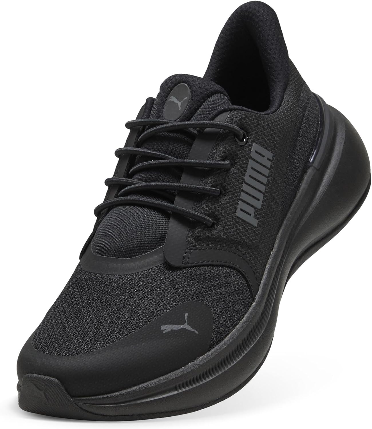 Мужские беговые кроссовки Puma, черный/серый — фото 4