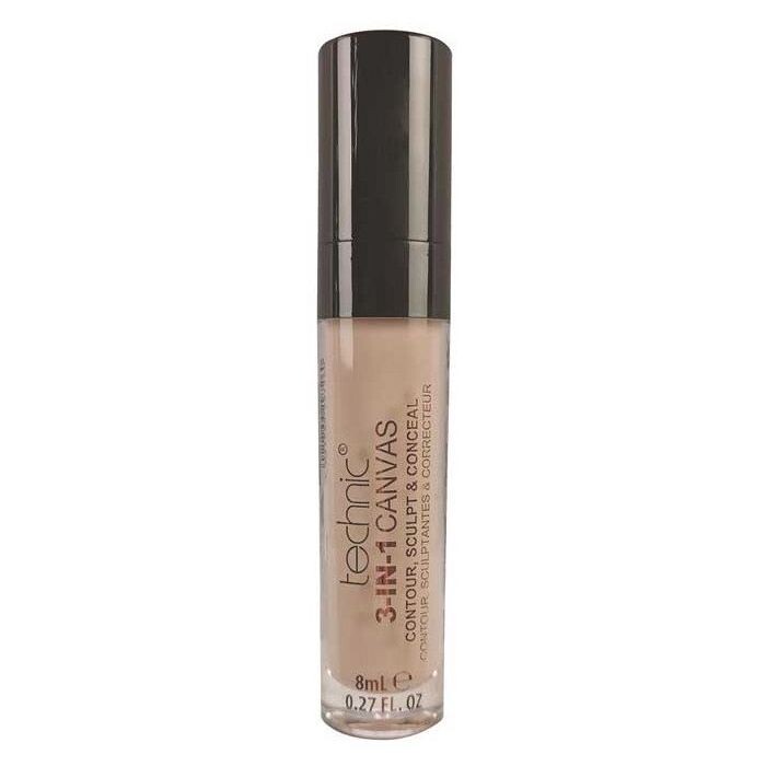 

Консилер Corrector Líquido 3-en-1 Canvas Technic, Ivory