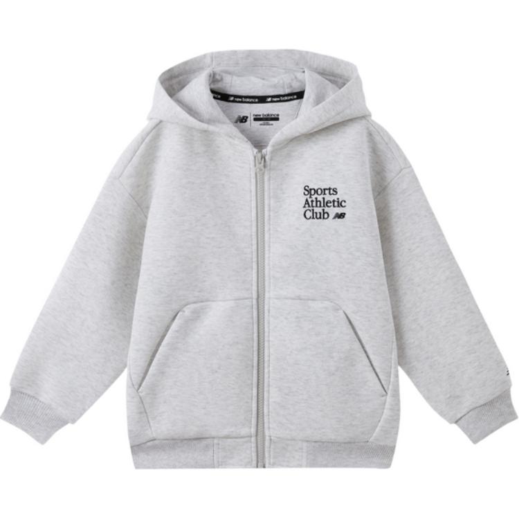 Куртка Light Gray для детей 3-7 лет New Balance, светло-серый — фото 3