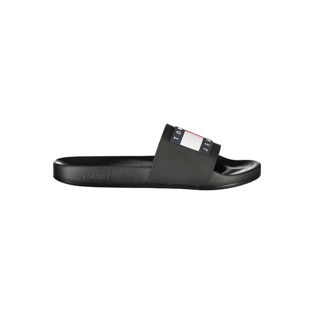 

Черные полиэтиленовые мужские сандалии Tommy Hilfiger