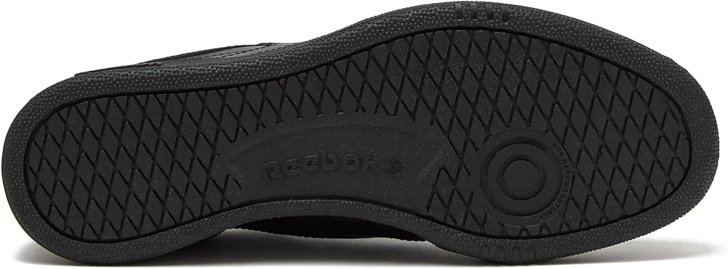 Мужские кроссовки Reebok Club C 85, повседневная спортивная обувь белого цвета для мужчин, черный