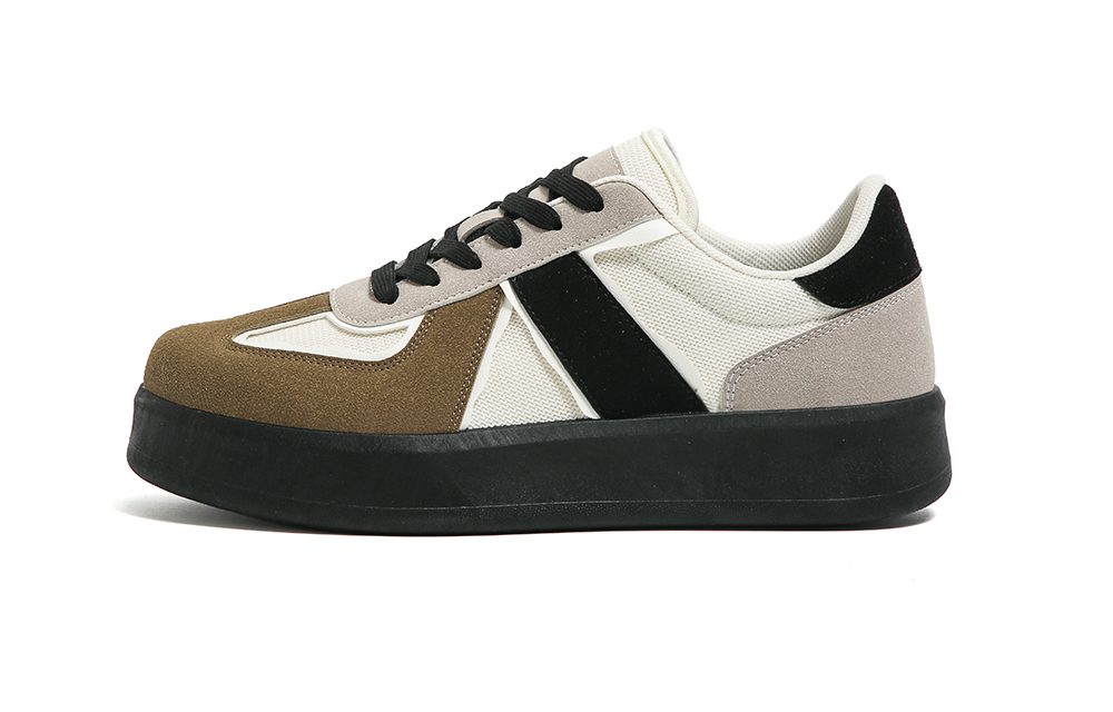 

Кроссовки HUANQIU Skateboarding Shoes Men Low-top Beige/khaki, бежевый