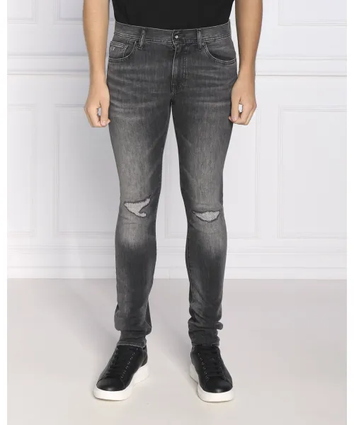 

Джинсы Skinny fit Armani Exchange, серый