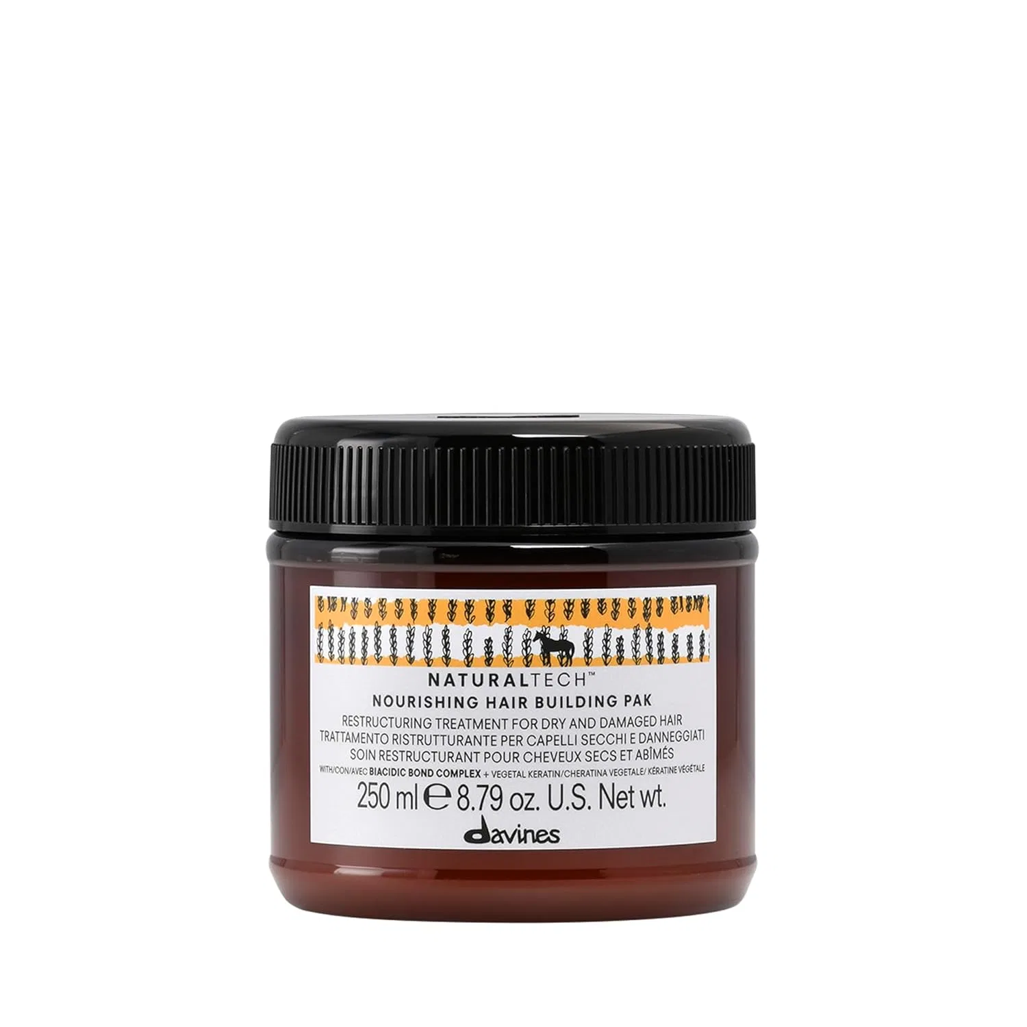 Восстанавливающая маска для волос «Natural Tech Nourishing Hair Building Pak» от Davines Davines