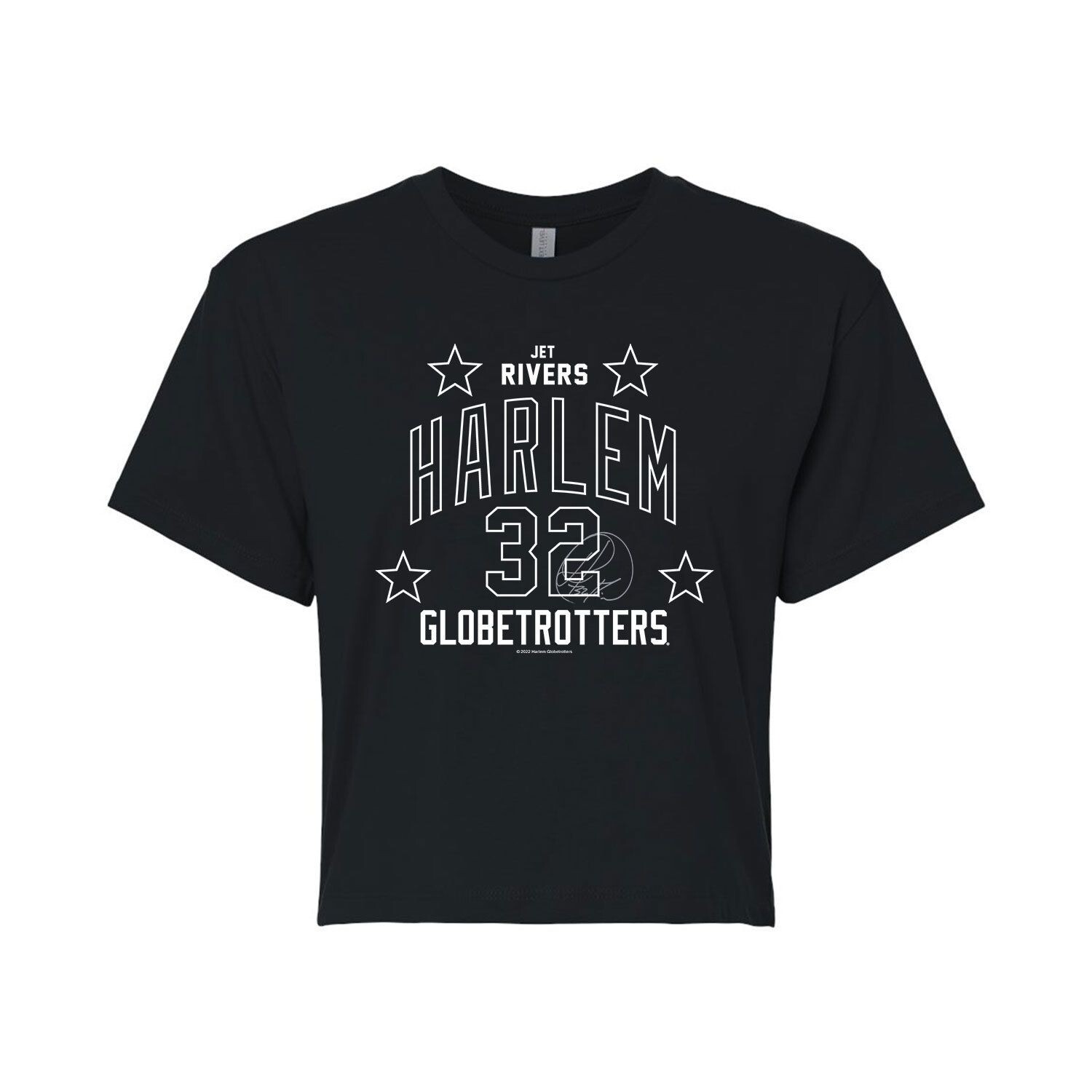 

Укороченная футболка с рисунком Harlem Globetrotters для юниоров Licensed Character