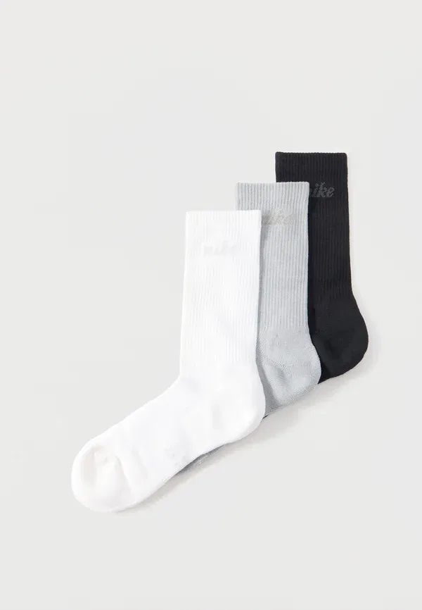Носки Nike Sportswear, 3 пары, черный/белый/серый