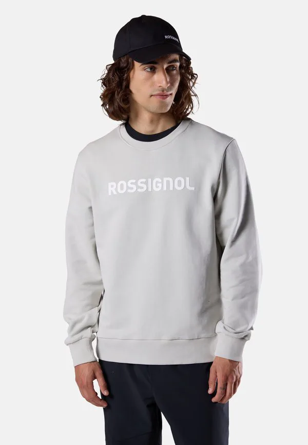 

Свитшот с круглым вырезом и логотипом Rossignol, Light Grey, Серый, Свитшот с круглым вырезом и логотипом Rossignol, Light Grey