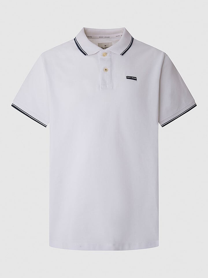 

Поло Pepe Jeans, белый