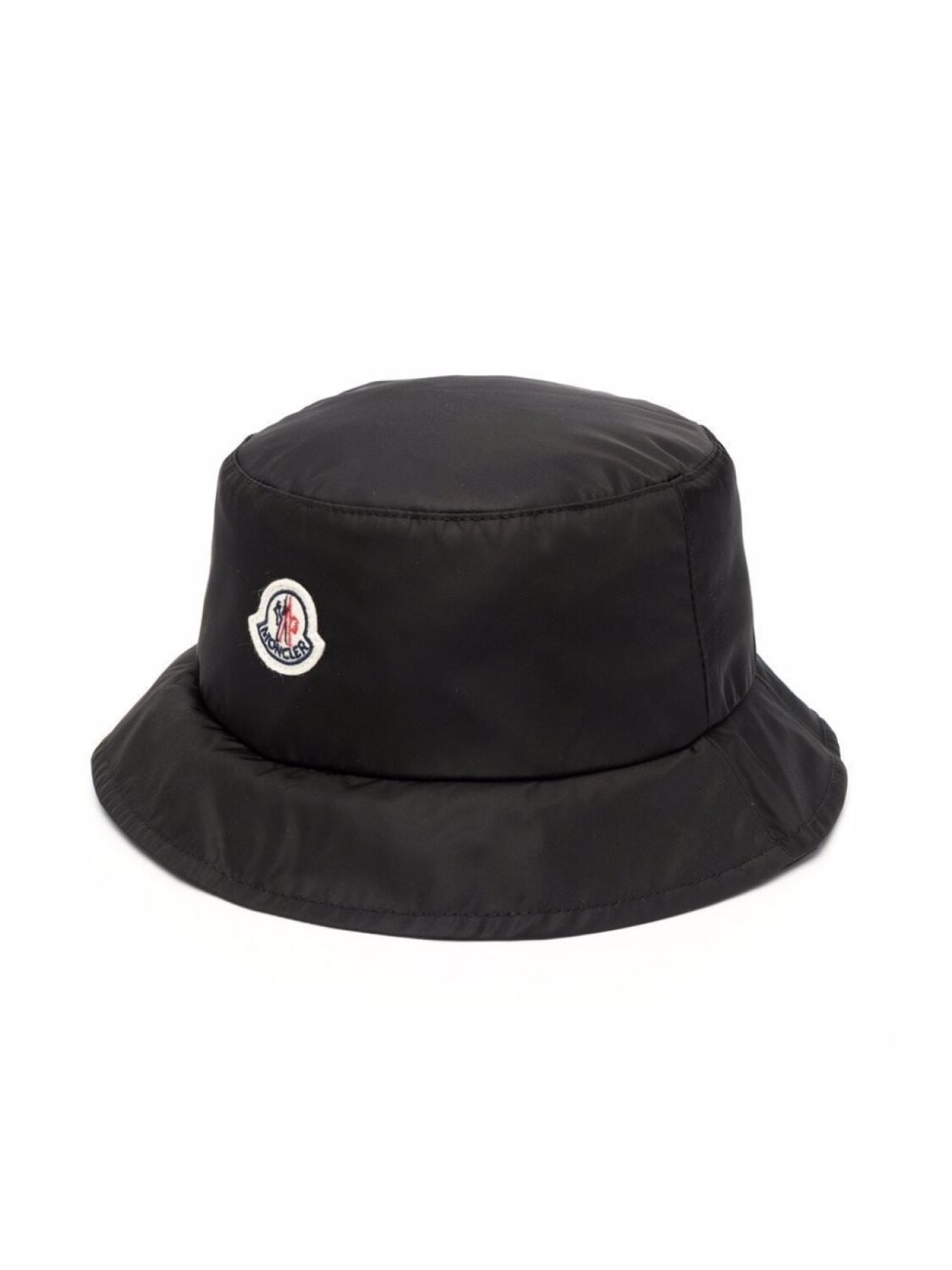 

Moncler Enfant панама с нашивкой-логотипом, черный