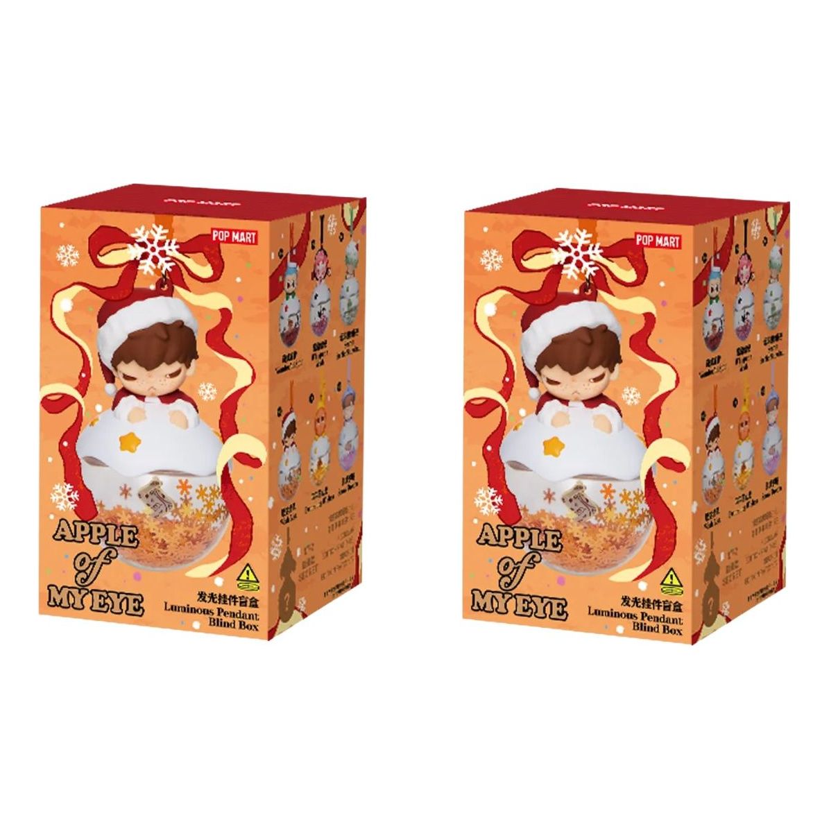 

Светящийся кулон Pop Mart «Яблоко моего глаза», запечатанный футляр (2 коробки-сюрприза)