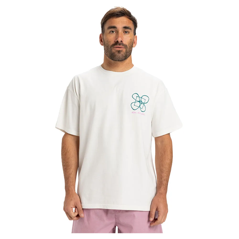 

Футболка с коротким рукавом Quiksilver Hw Outside Inside, белый