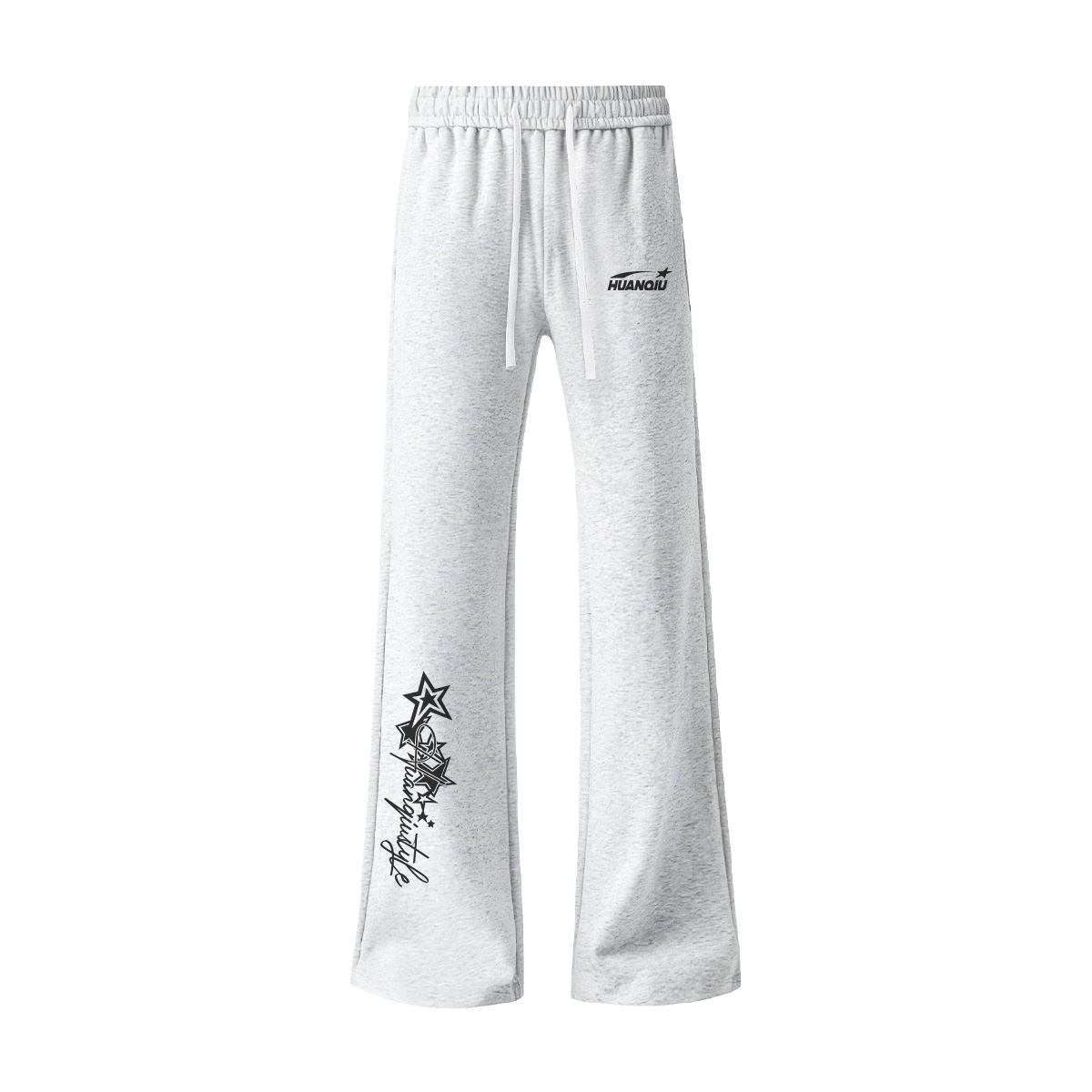 

Повседневные брюки Unisex Moderate Scimitar HUANQIU, белый heather серый