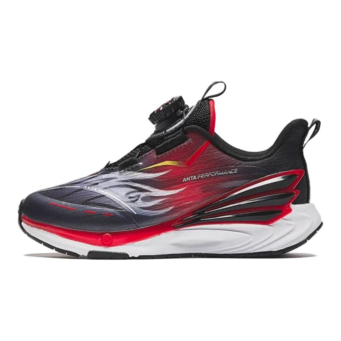

Детские кроссовки Kids Low-top Black/Hot Red/Anta White Anta Kids, черный