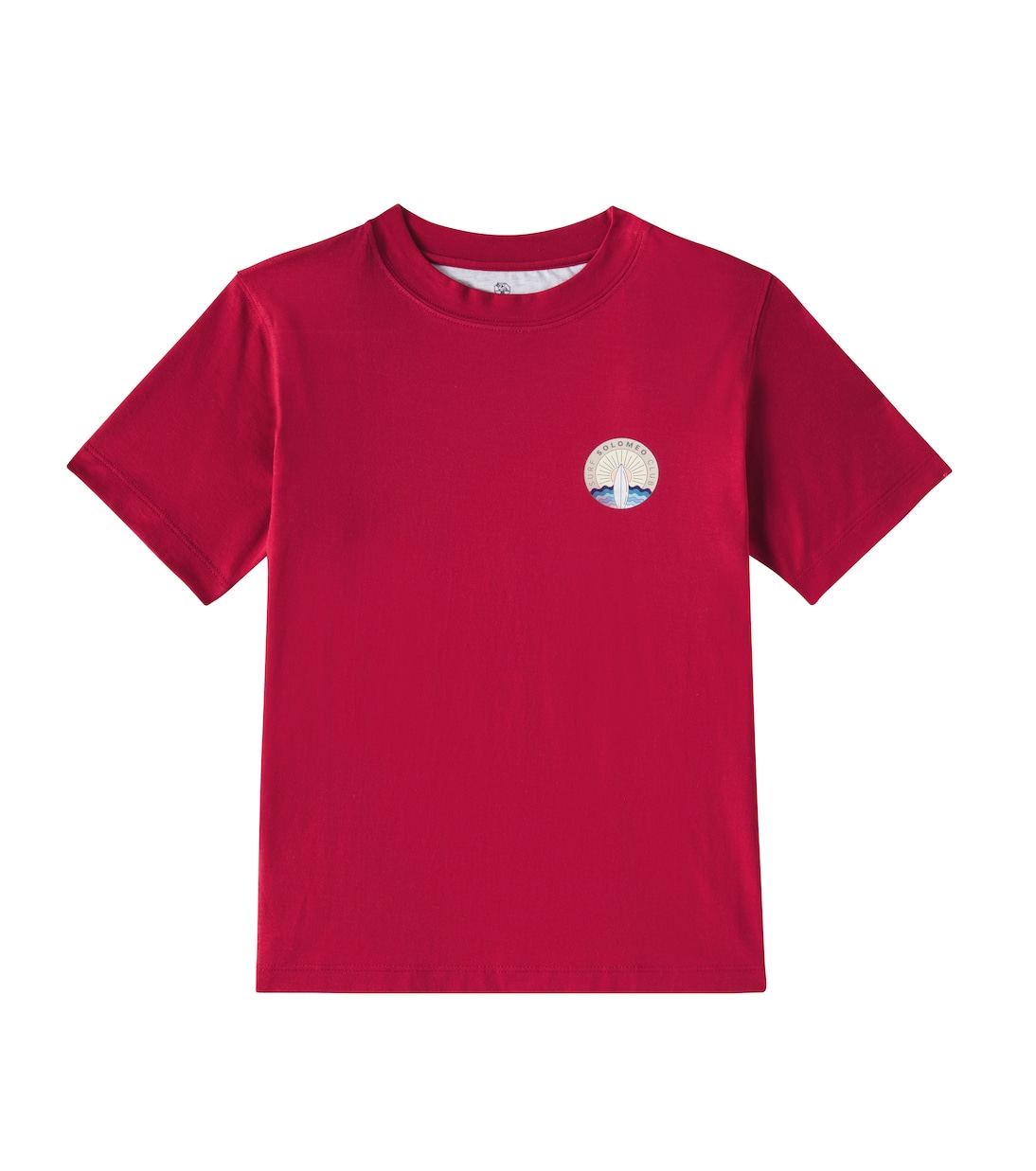 

Футболка из хлопкового джерси Brunello Cucinelli Kids, Rubino