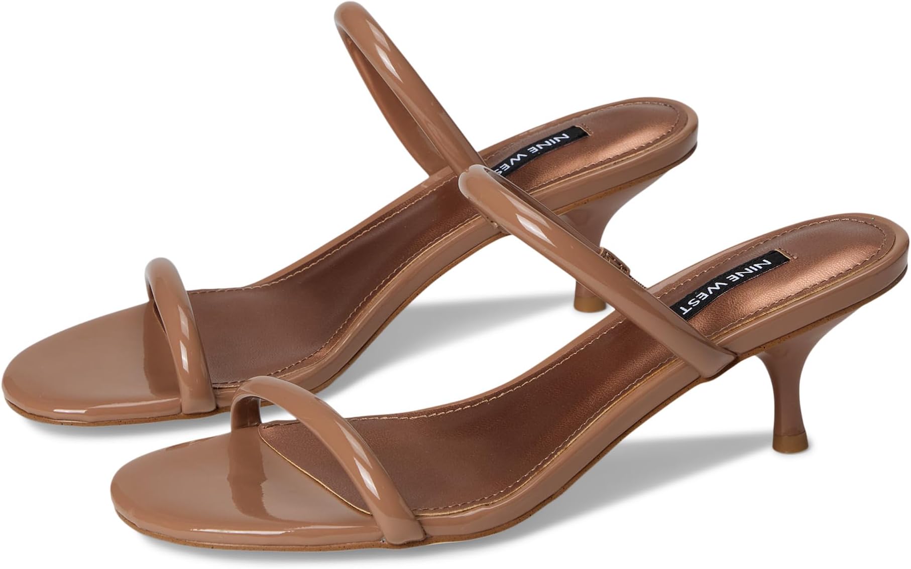 Сандалии Nine West Berri, цвет Medium Natural Patent