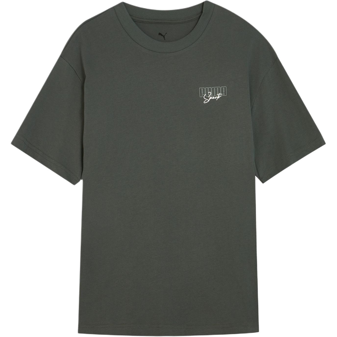 

Футболка Elevatedgraphic SS25 мужская mineral gray 21 PUMA, серый