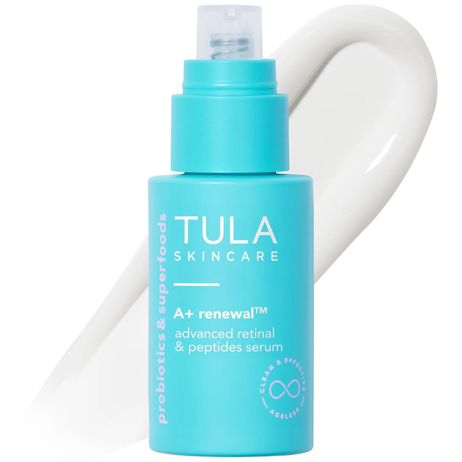 Сыворотка Tula — Для лица Skin Care A+ Renewal Advanced Retinal + Peptides Serum - ночная для лица, 35 мл