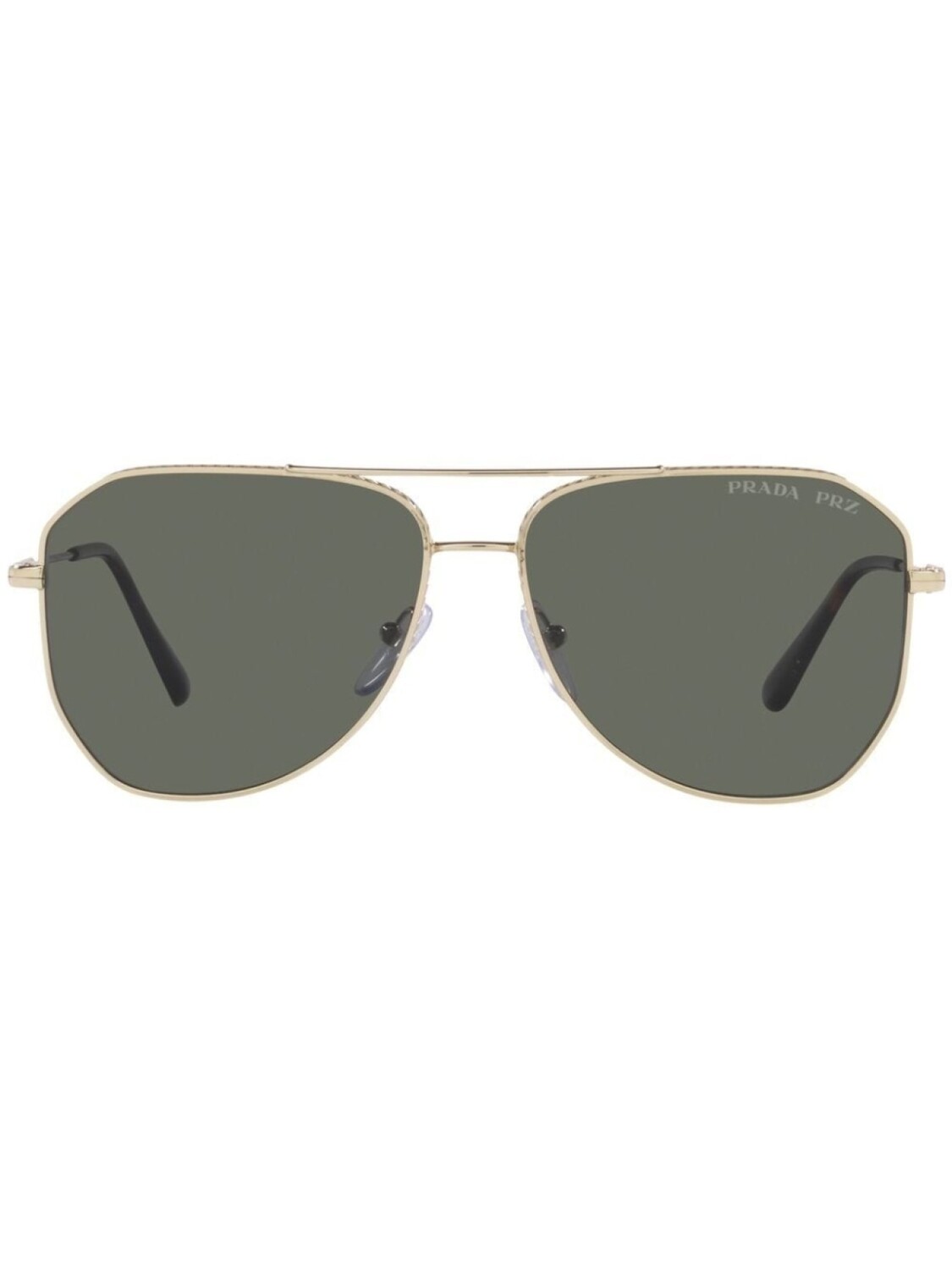 

Солнцезащитные очки-пилоты PR 63XS Prada Eyewear, золотистый